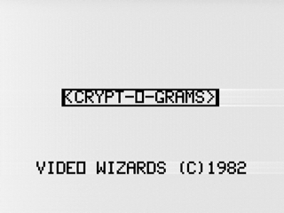 Crypt-O-Grams 1
